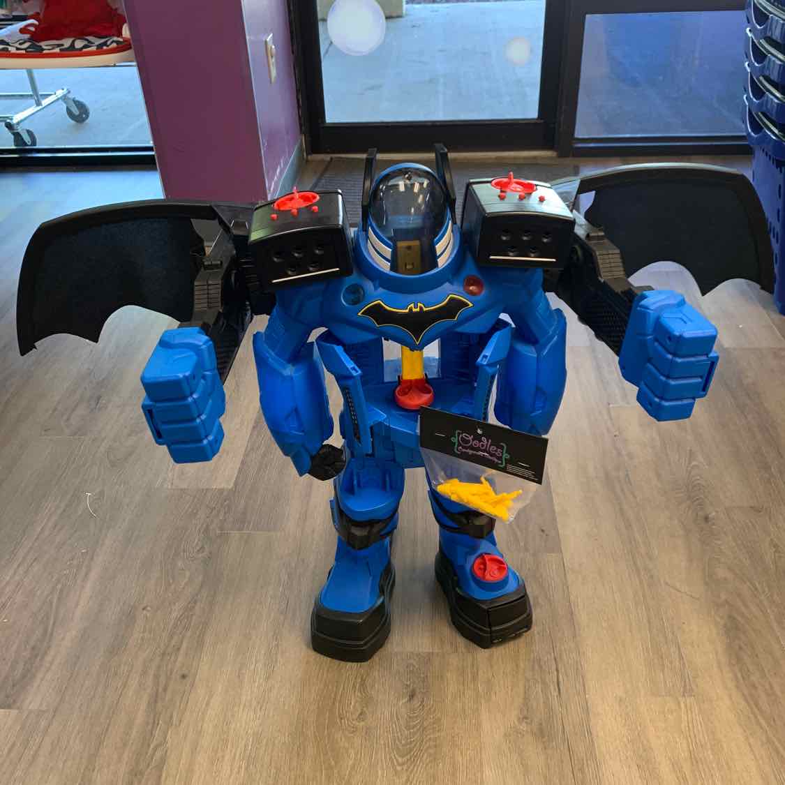 Imaginext Black/Blue Misc Playset