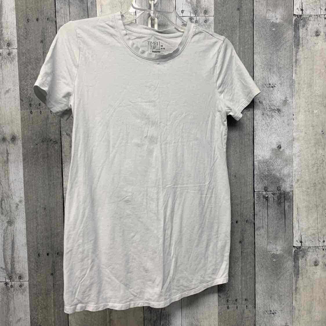 Size M White Time and Tru T Shirt