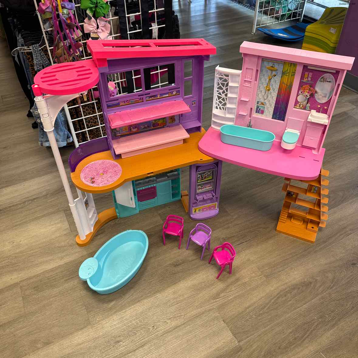 Barbie Pink Dollhouse