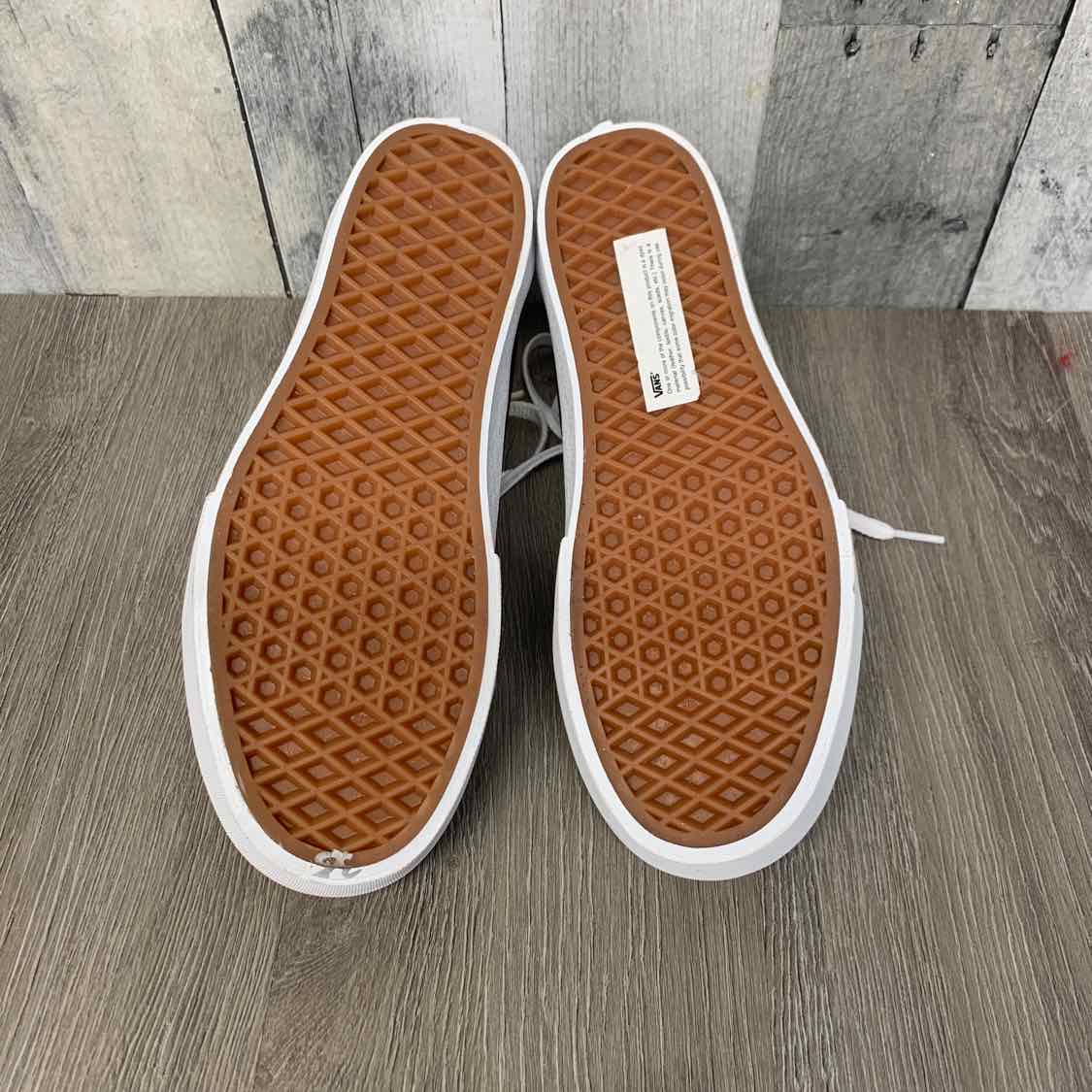 Size 7 Burgundy Vans Sneakers