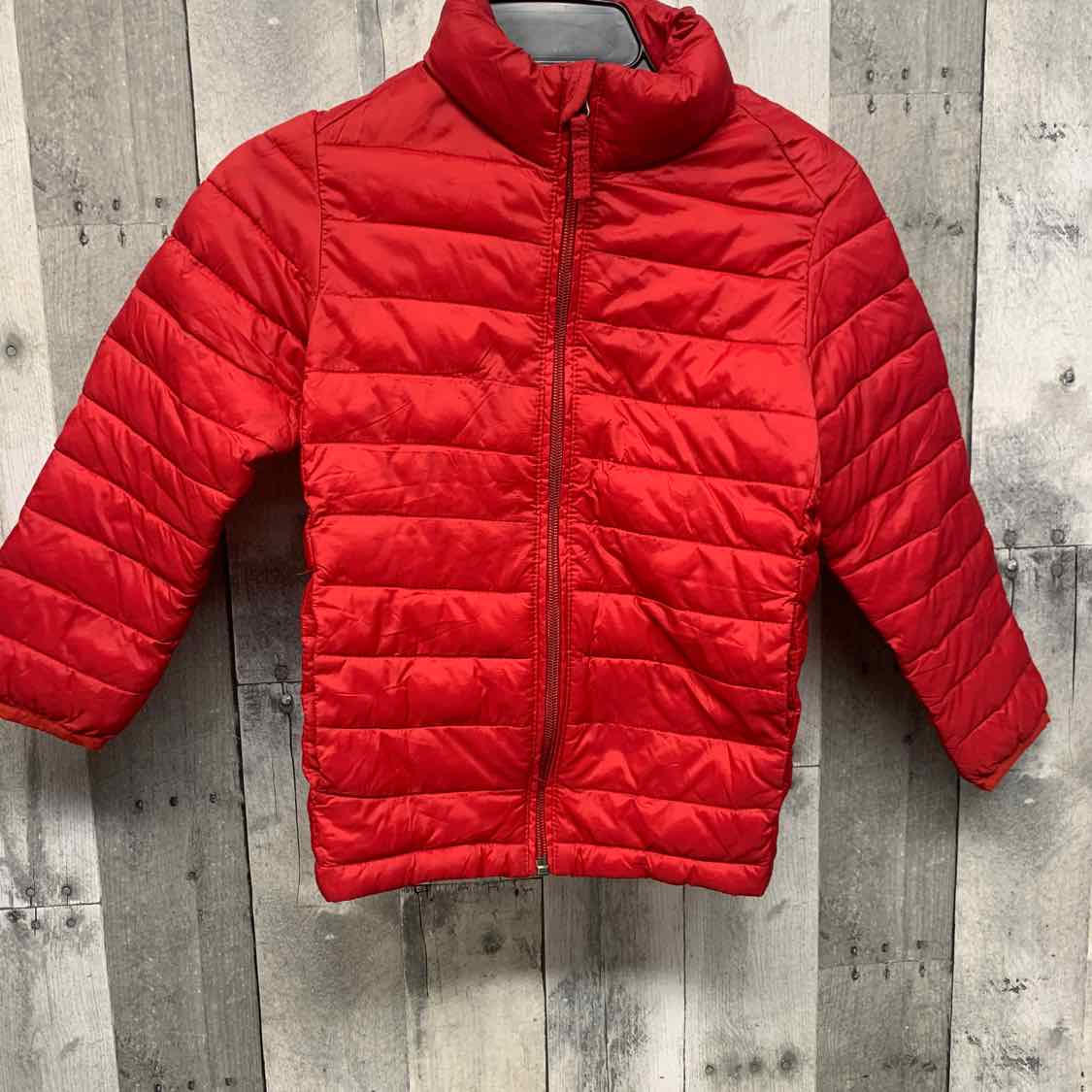 Size 4/5 Red Amazon Basics Heavy Jacket