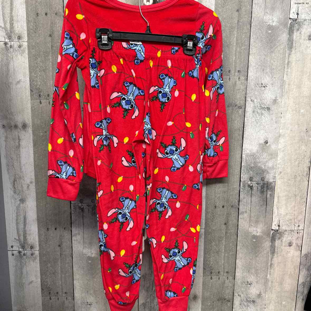 Size 8 Red Graphic Disney 2pc PJs