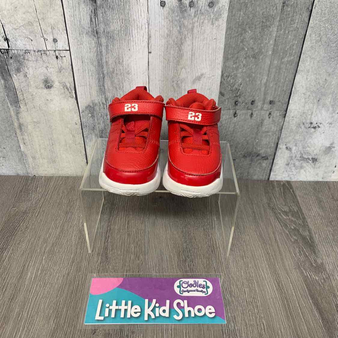 Size 5 Red/White Sport Brand Sneakers