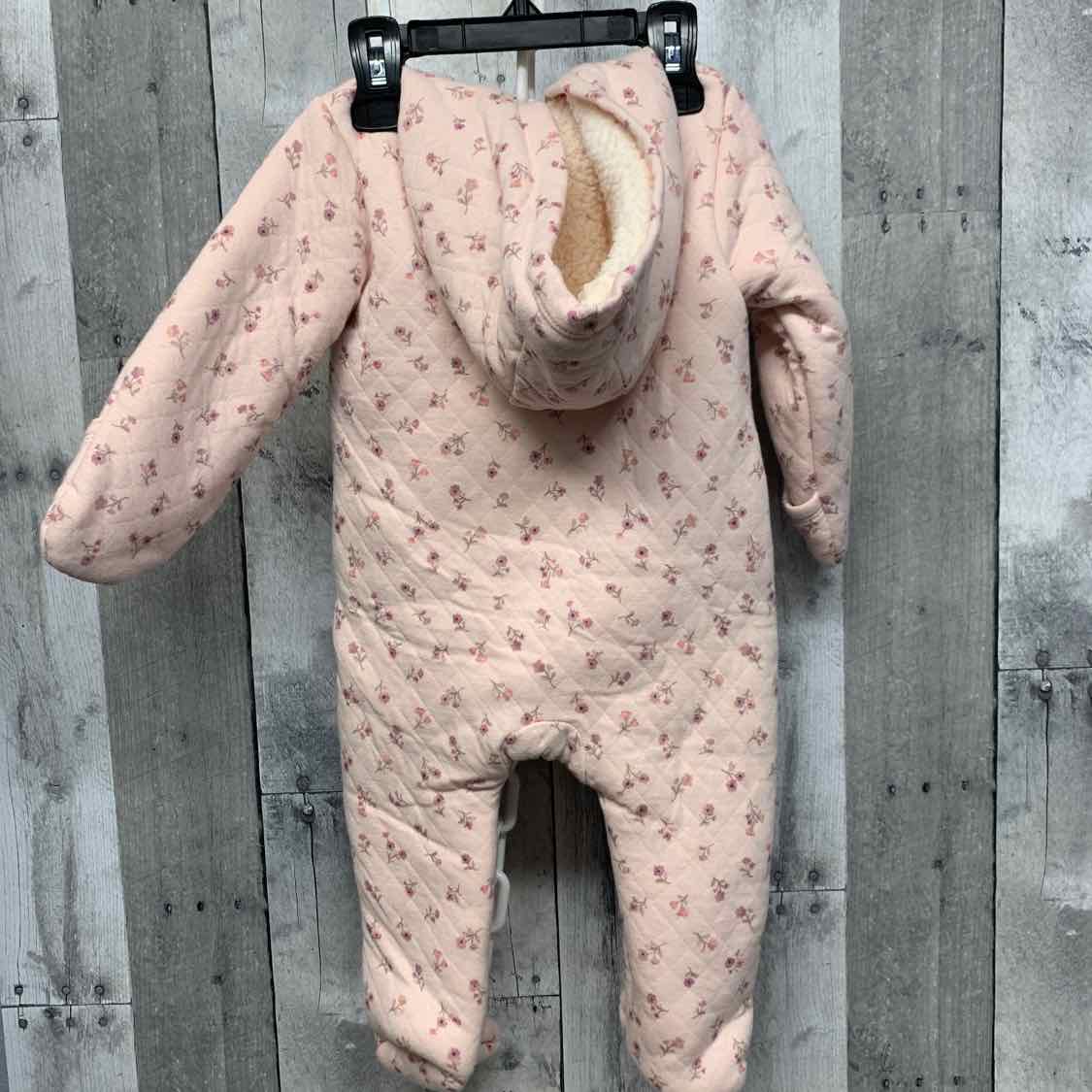 Size 9 Months Pink Print Carter's Snow Suit