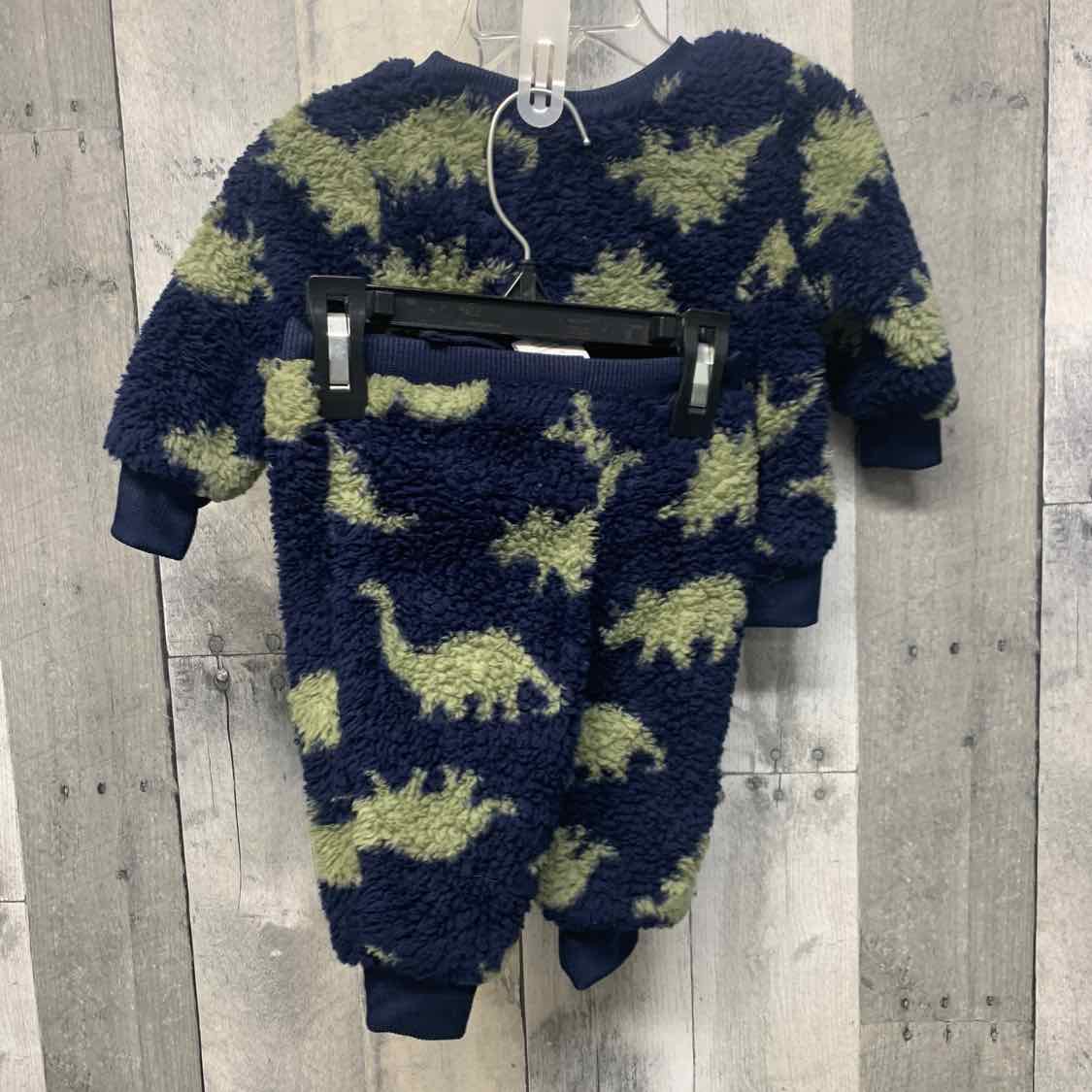 Size 3-6 Months Navy/Gray B Brand Shirt/Pants