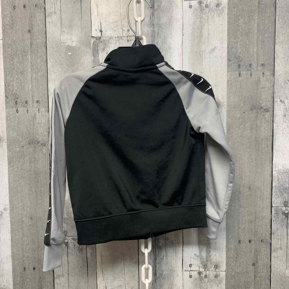 Size 2T Black/Gray Sport Brand Light Jacket