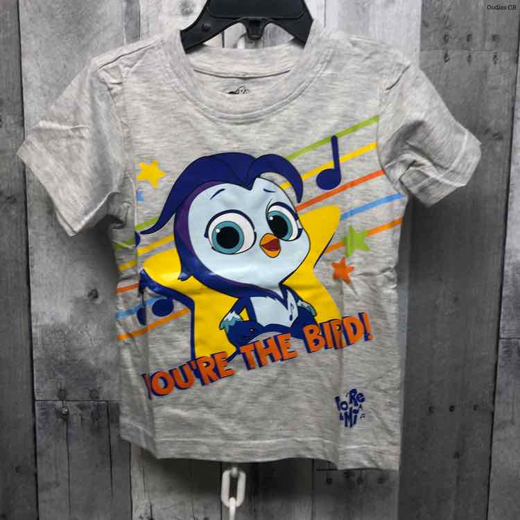 Size 2T Gray Graphic B Brand T Shirt