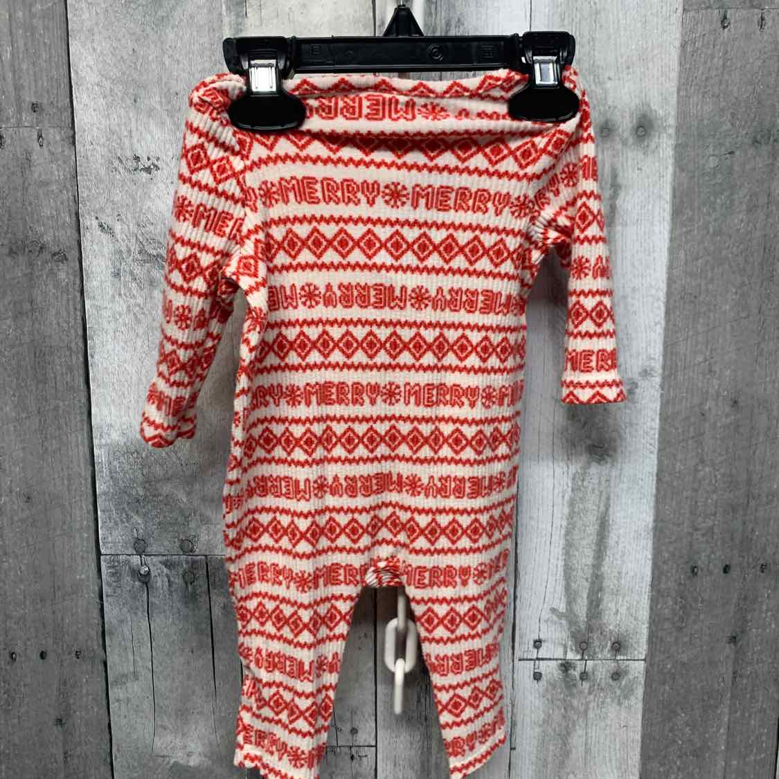 Size 0-3 Months White/Red Cat & Jack Romper