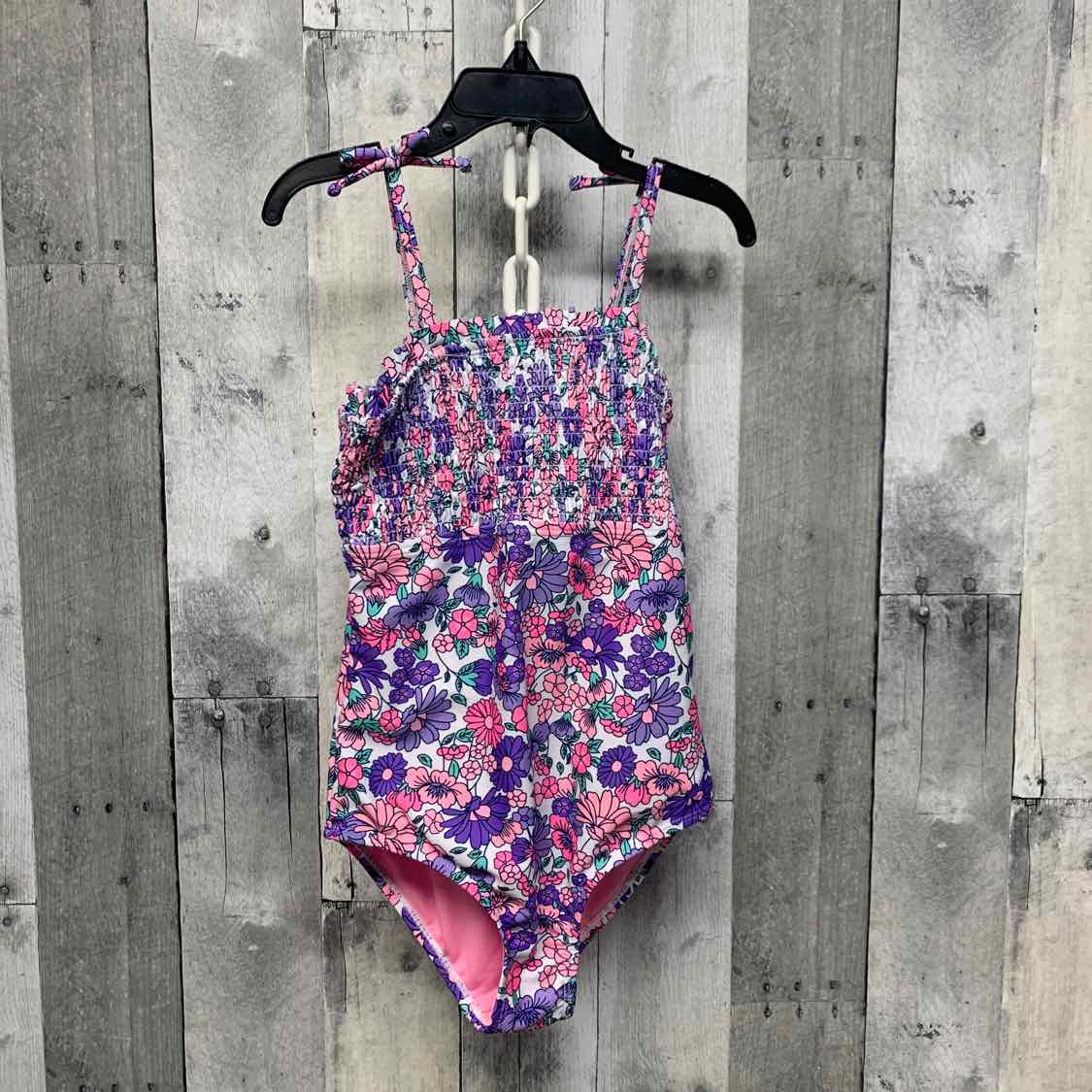 Size 7/8 Purple/Pink B Brand Swim Suit - 1pc