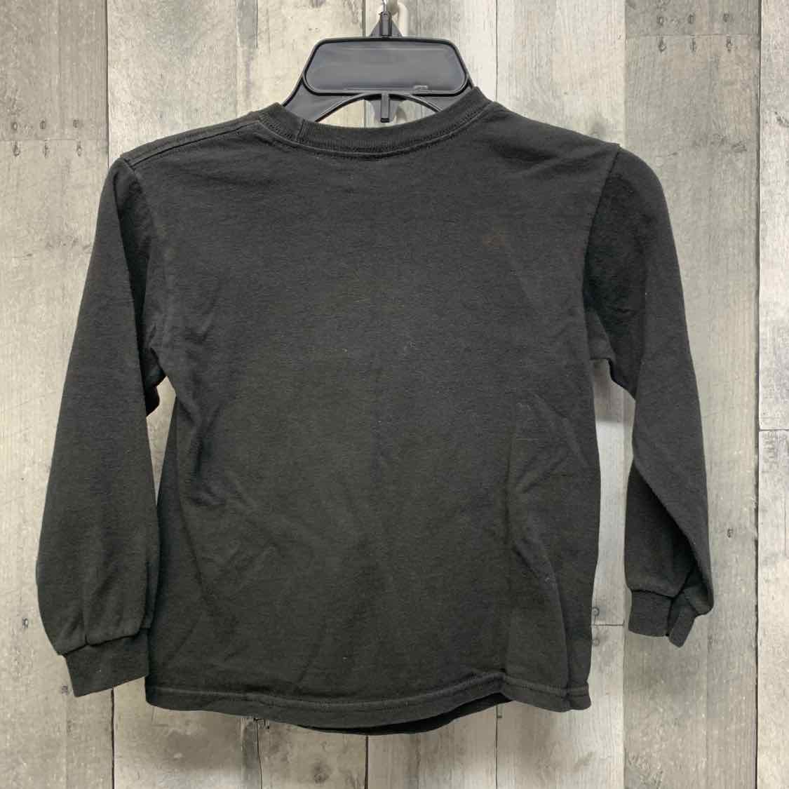 Size 4 Black Graphic Star Wars Long Sleeve Shirt