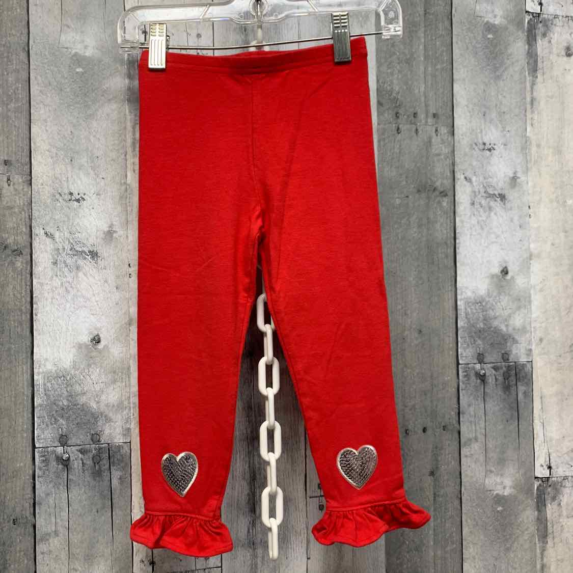 Size 4T Red Holiday Brands Leggings