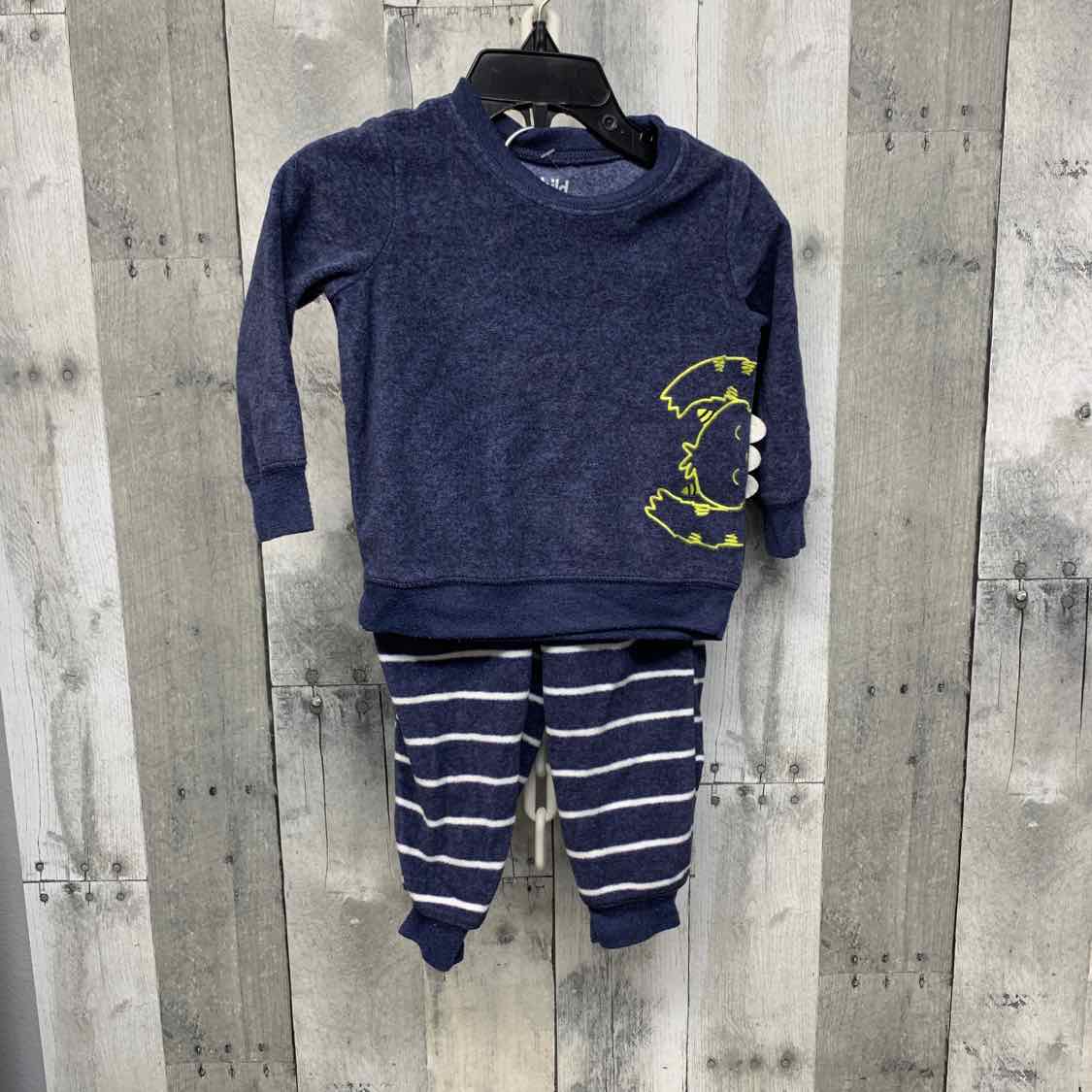 Size 12 Months Navy Child of Mine Shirt/Pants