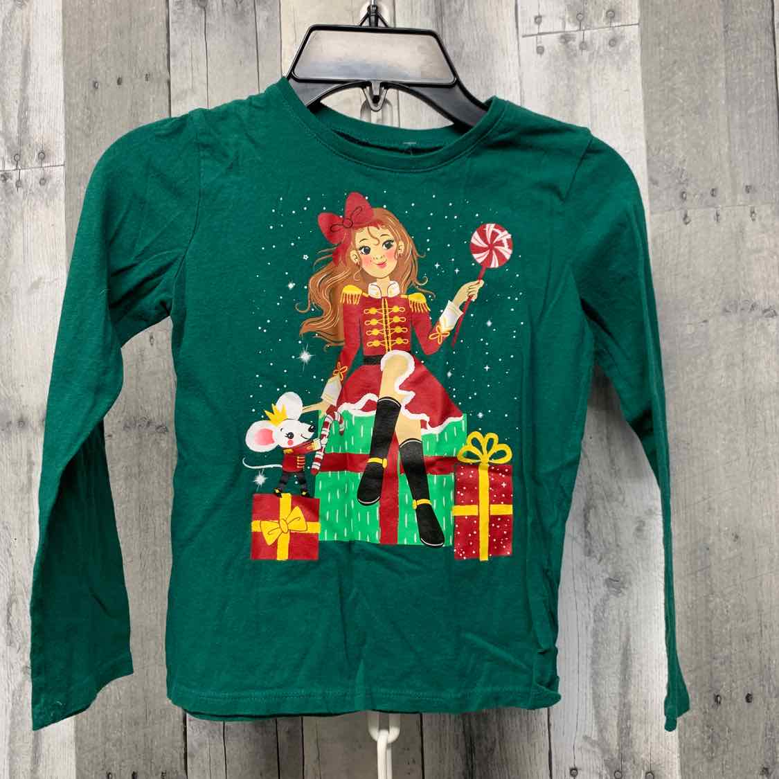 Size 5/6 Green Children's Place Long Sleeve Shirt