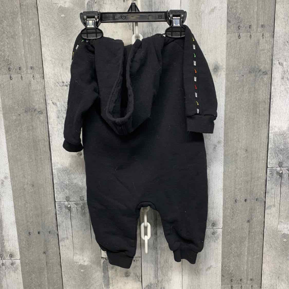 Size 6 Months Black Graphic Sport Brand Light Jacket