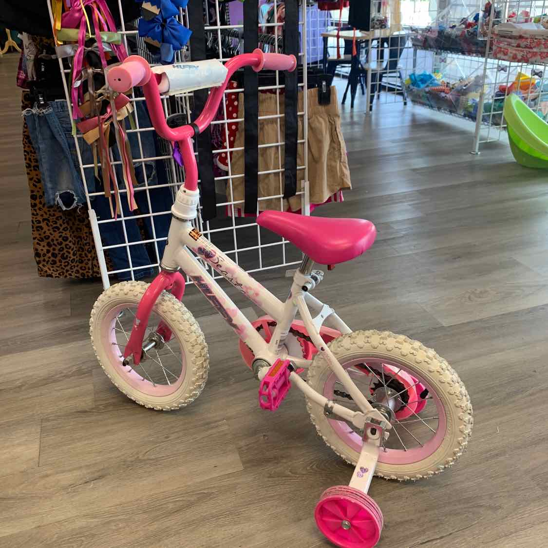 Huffy Pink/White Bike