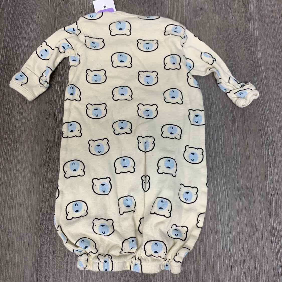 Size Preemie Tan Print Gerber Layette