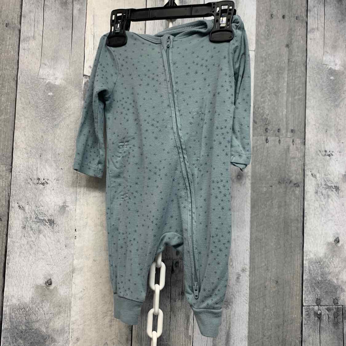 Size 0-3 Months Blue Cloud Island Footy PJs - OodlesCB