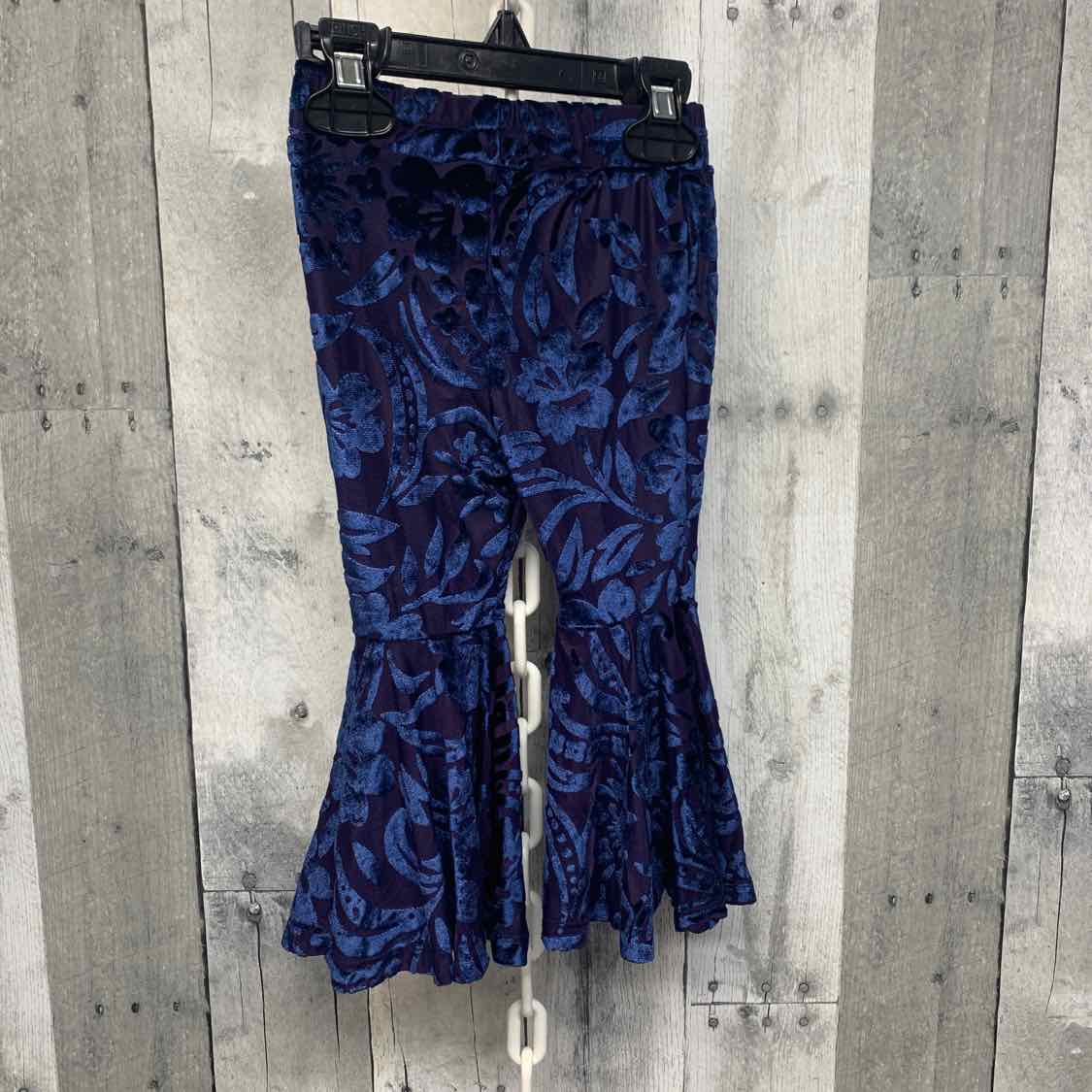 Size 12-18 Months Navy Floral Bailey's Blossoms Athletic Pants