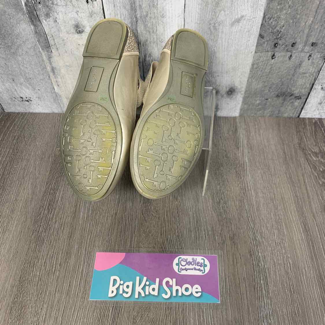 Size 2 Gold Copper Key Flats