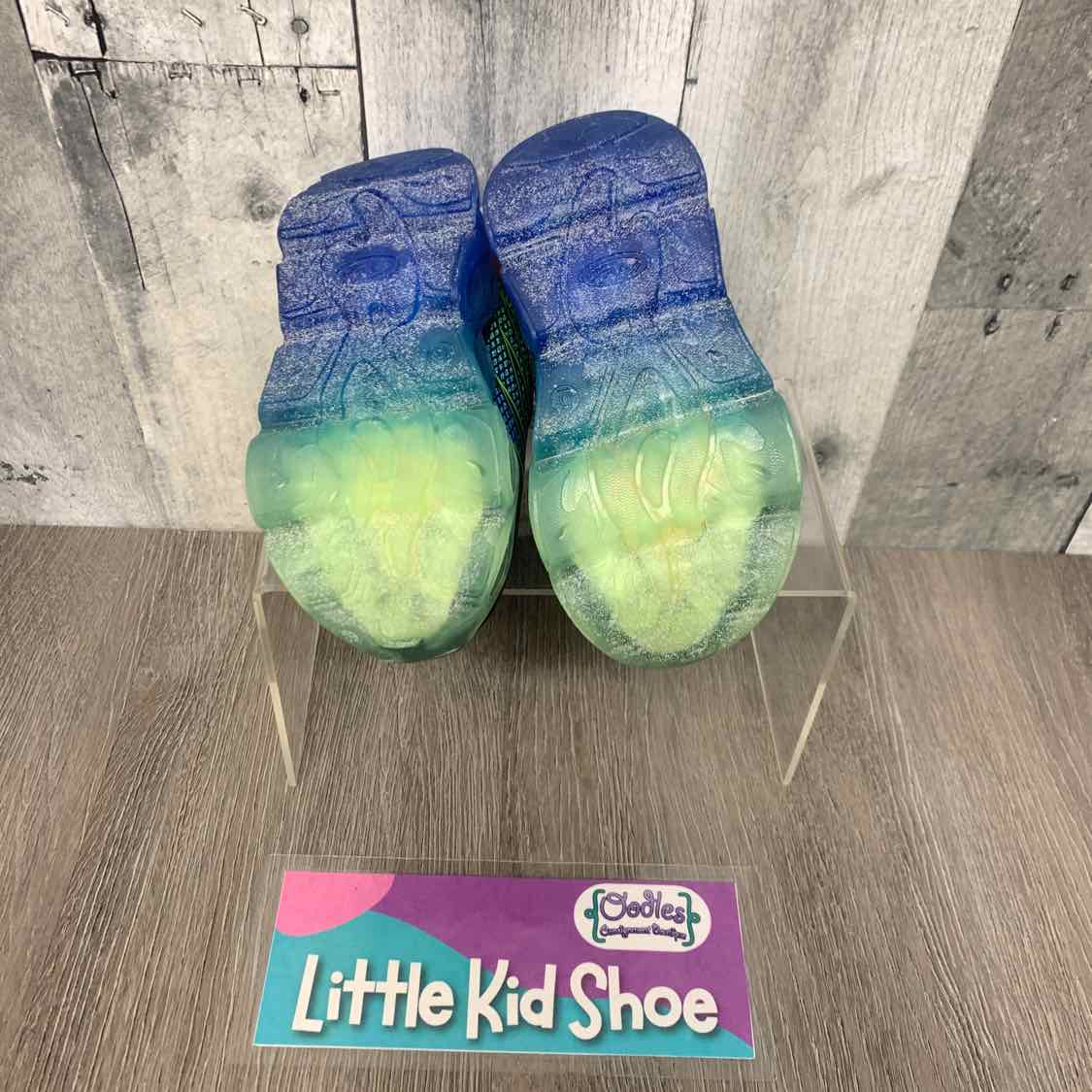 Size 6 Black/Blue Athletic Works Sneakers