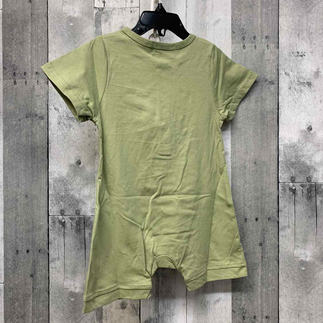 Size 2T/3T Green Presley Couture Romper