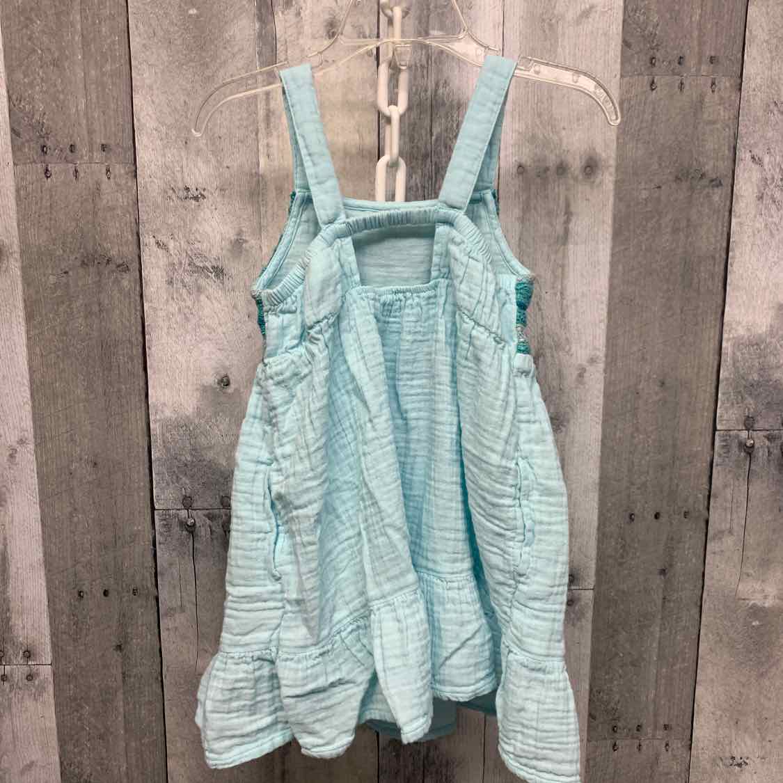 Size 3T Blue/Teal Cat & Jack Dress - OodlesCB