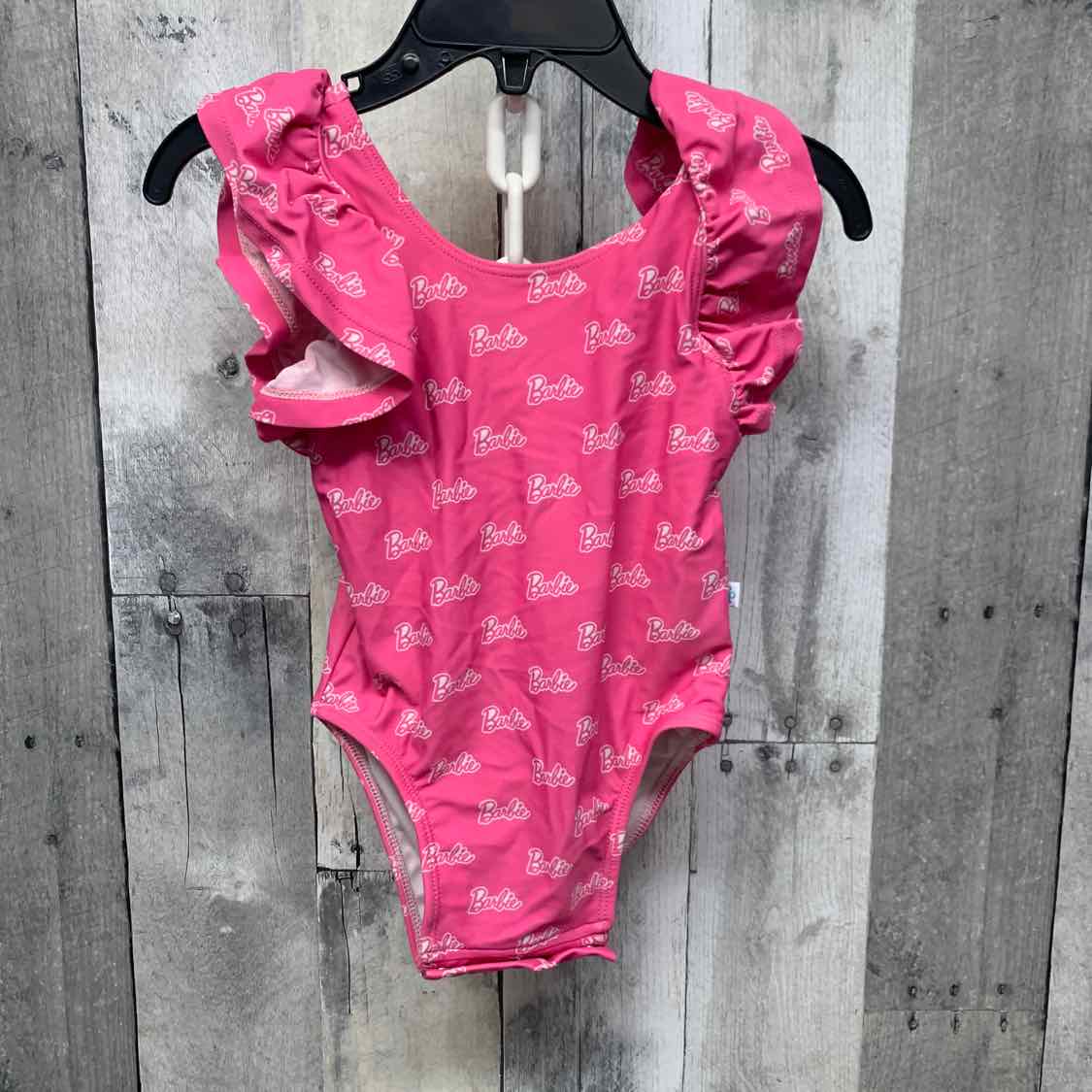 Size 12-18 Months Pink/White Posh Peanut Swim Suit - 1pc - OodlesCB