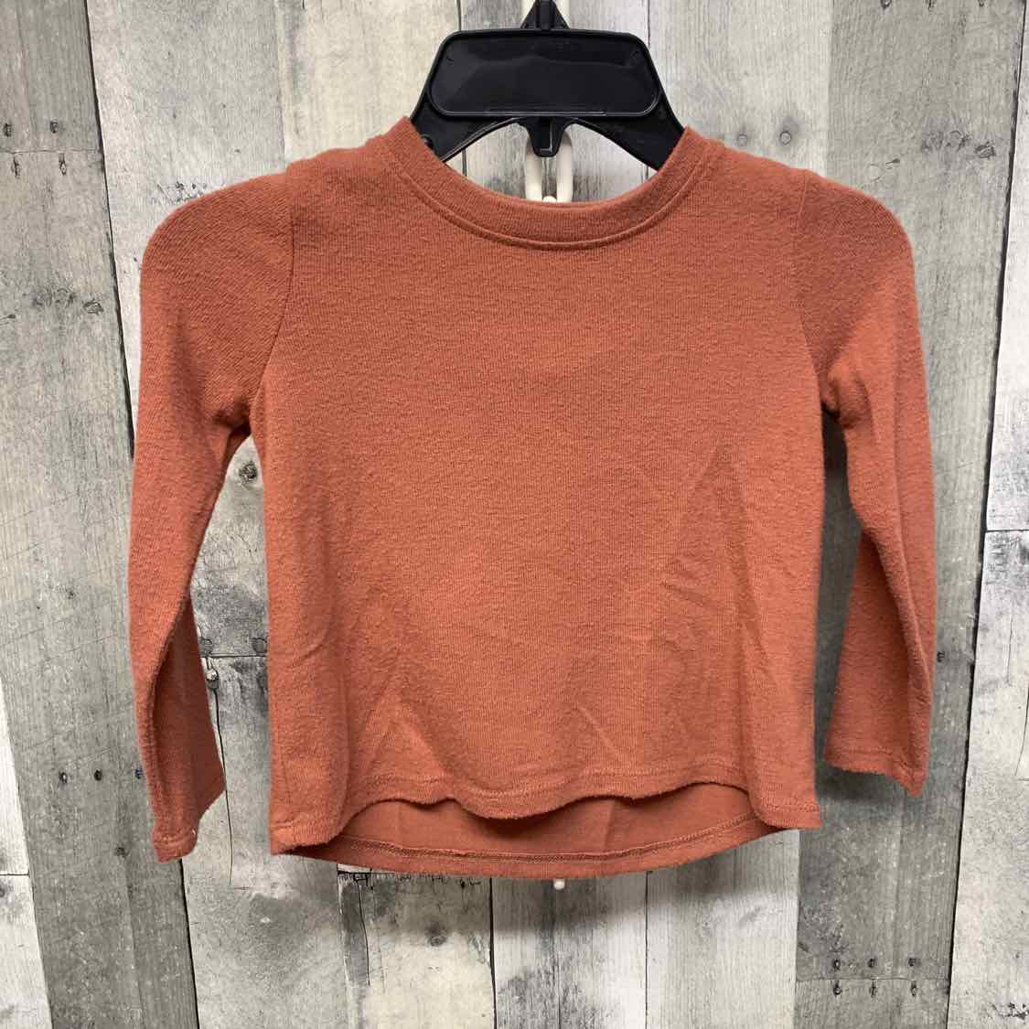 Size 5T Pink Copper Key Long Sleeve Shirt