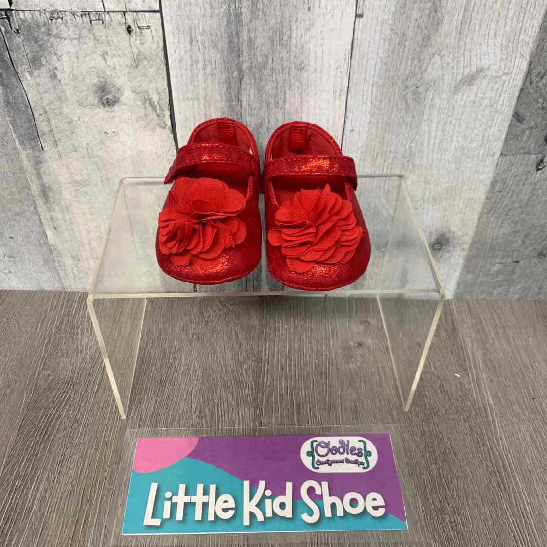 Size 2 Red B Brand Slip On Shoes