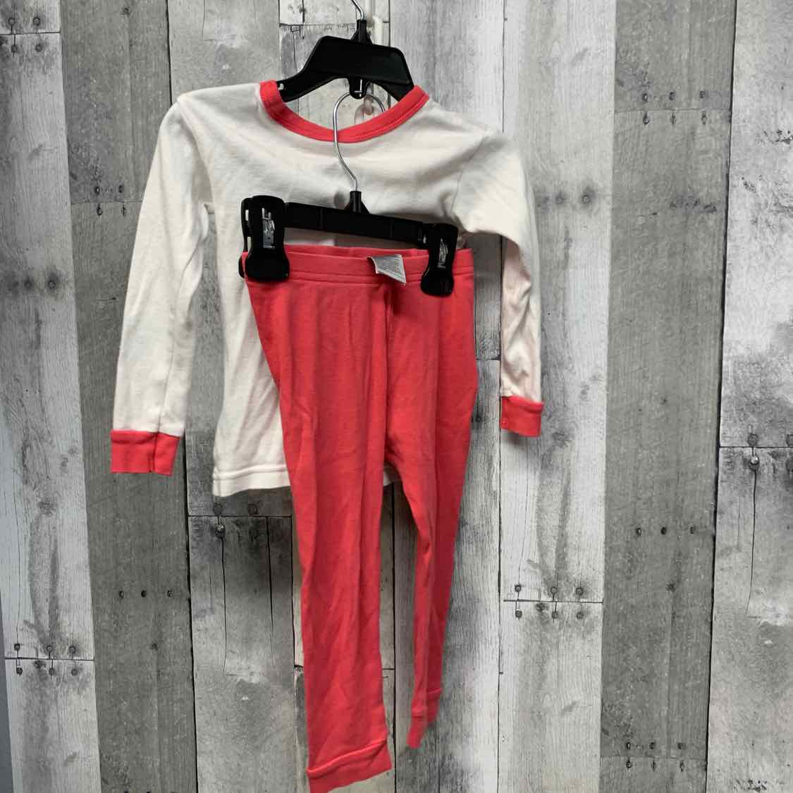 Size 2 Pink/White Gap 2pc PJs