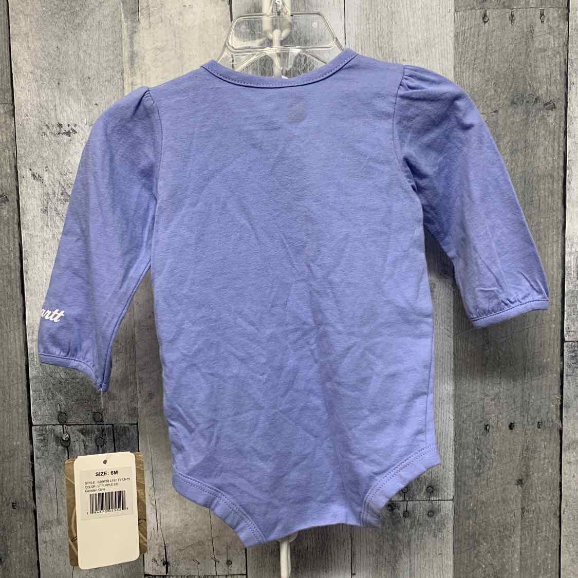 Size 6 Months Purple/Blue Carhartt Bodysuit
