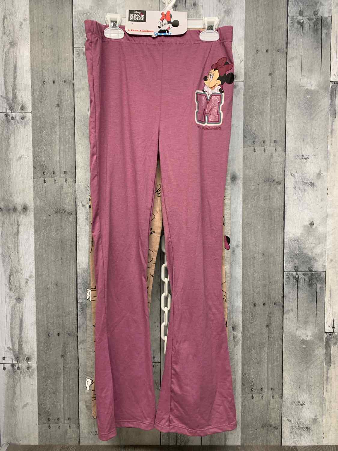 Size 12 Purple/Pink Disney Leggings