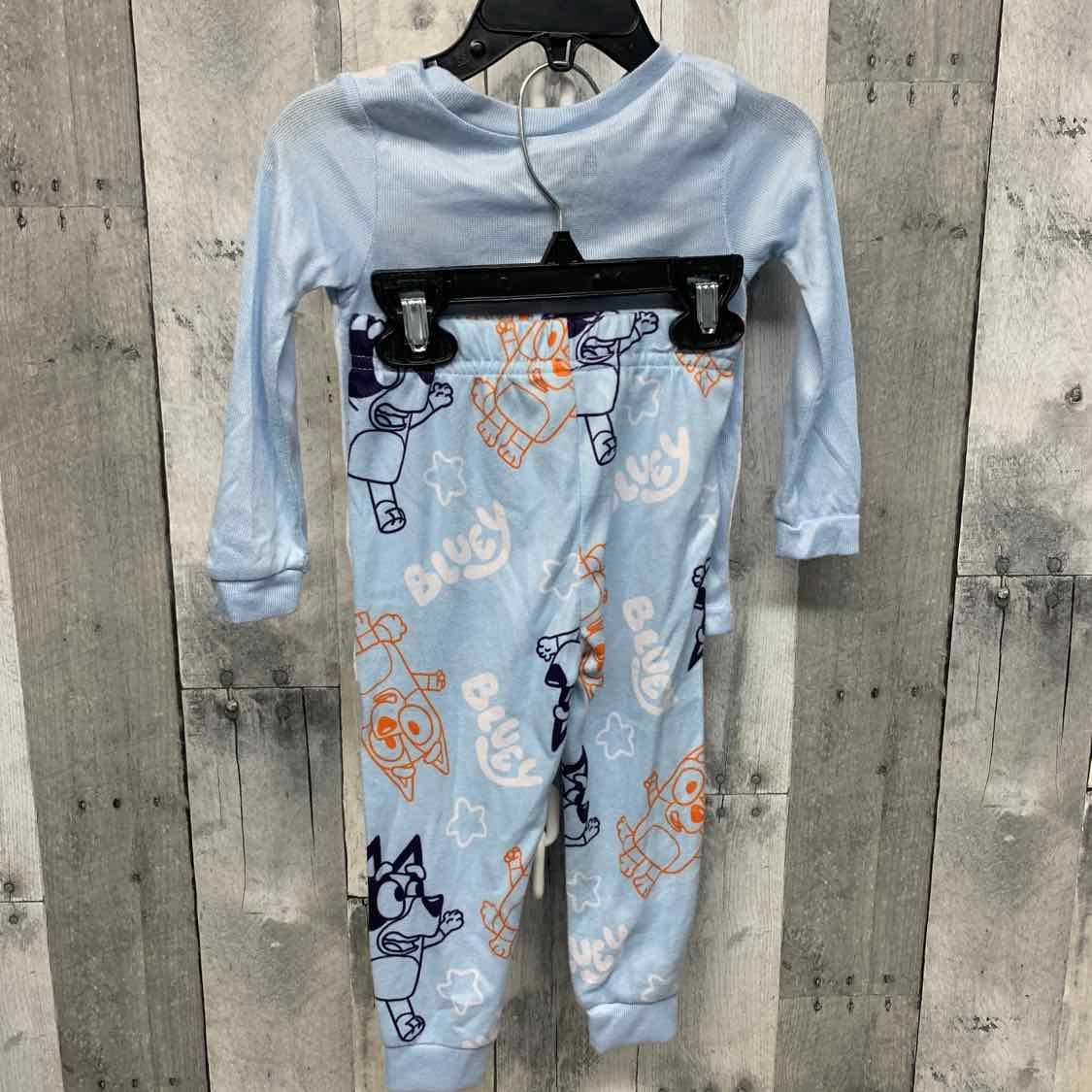 Size 2T Blue/White Disney 2pc PJs