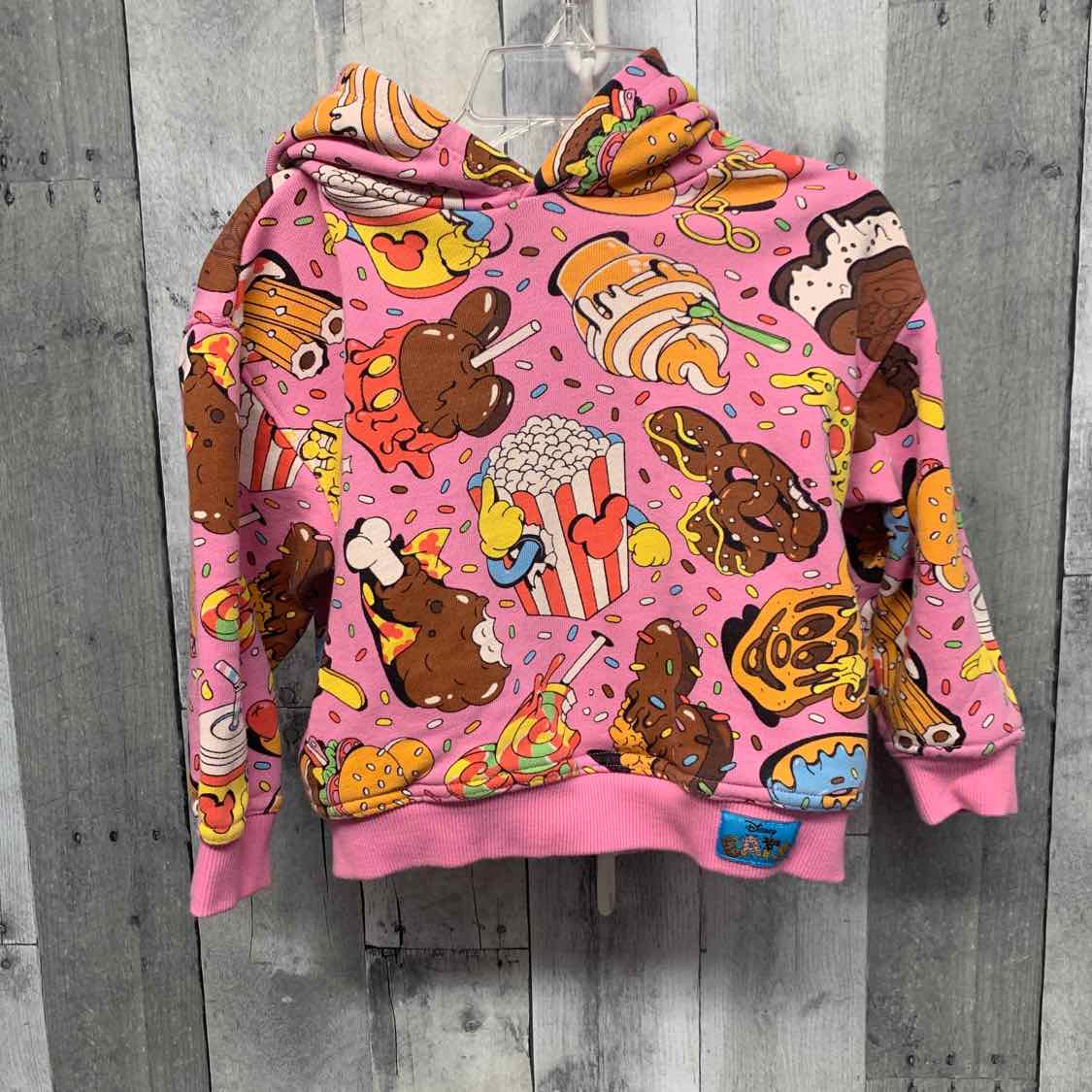 Size 3 Pink Print Disney Parks Pull Over