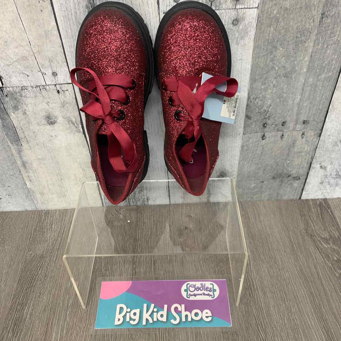Size 10 Burgundy Cat & Jack Sneakers