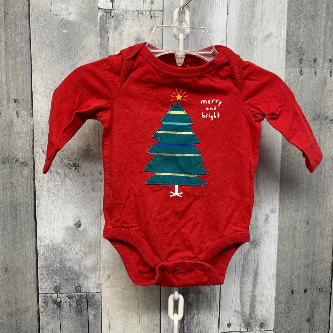 Size 0-3 Months Red Gap Bodysuit