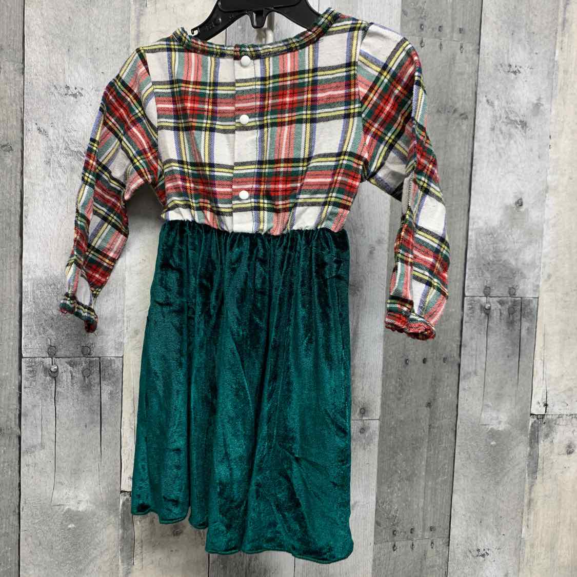 Size 18-24 Months Green B Brand LS Dress