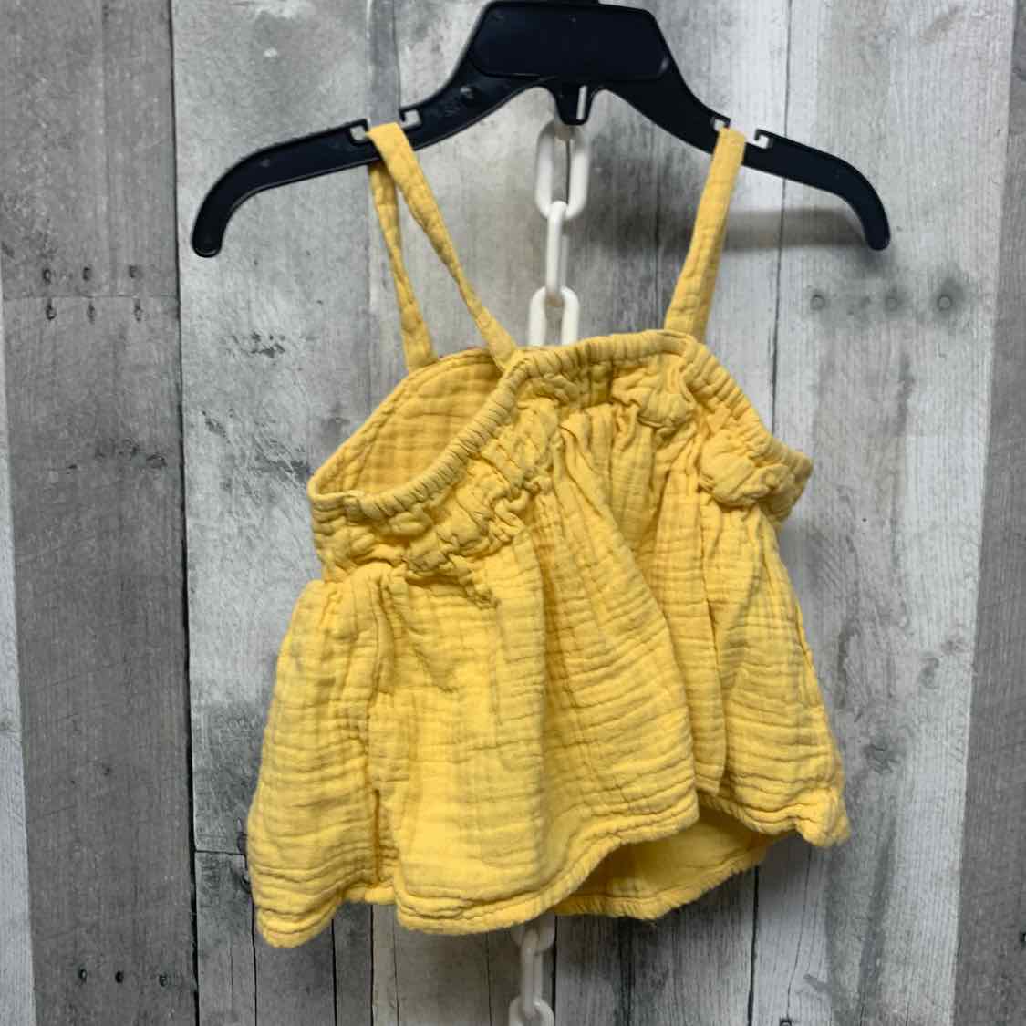 Size 3T Yellow/Pink Old Navy Tank Top