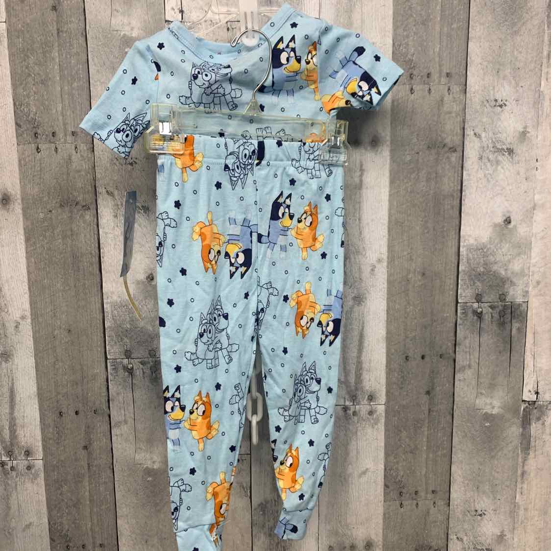 Size 3T Blue Graphic Disney 2pc PJs