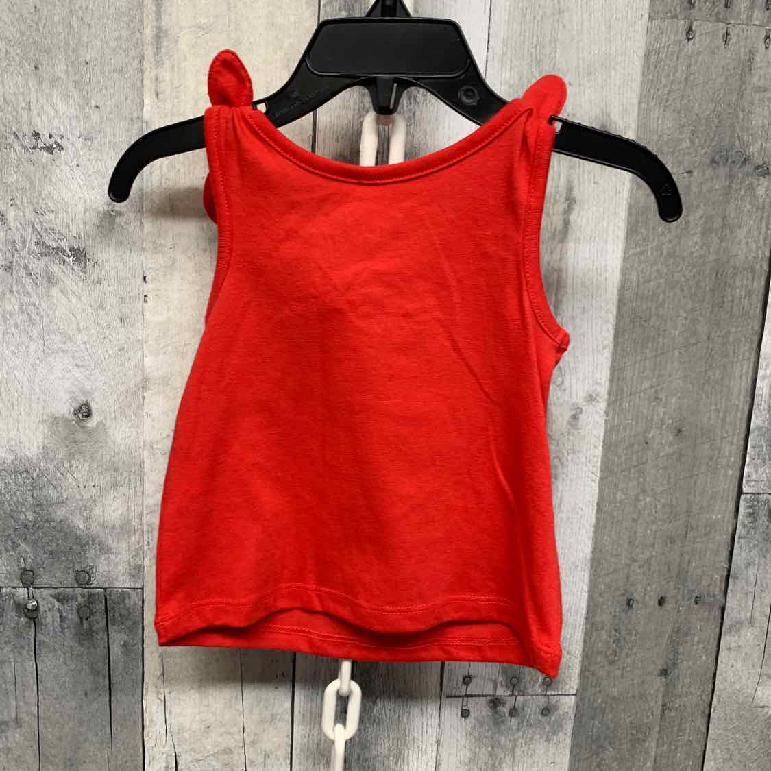 Size 12 Months Red Graphic Jumping Beans Tank Top