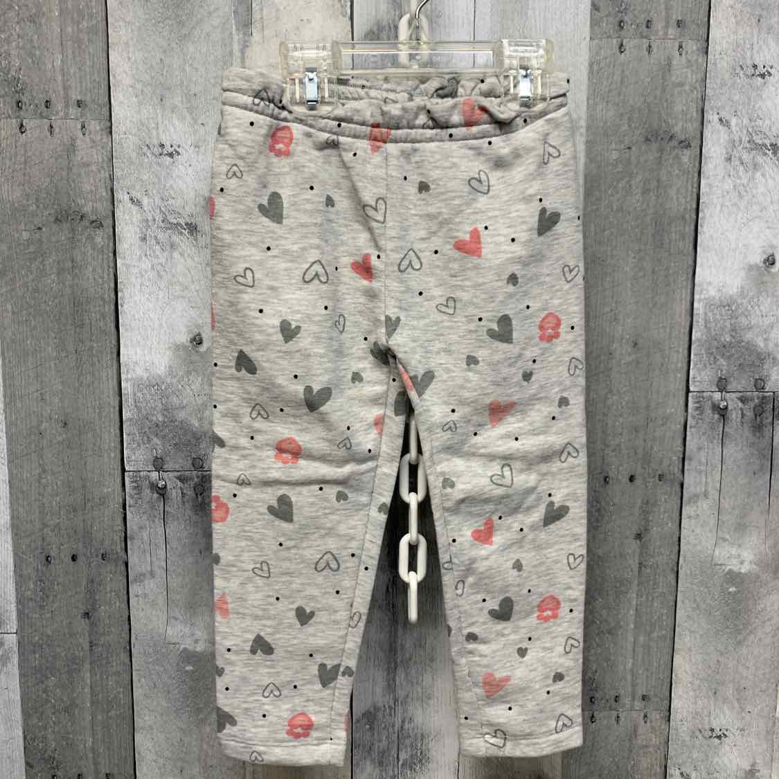 Size 3T Gray Print Mid Brand Athletic Pants