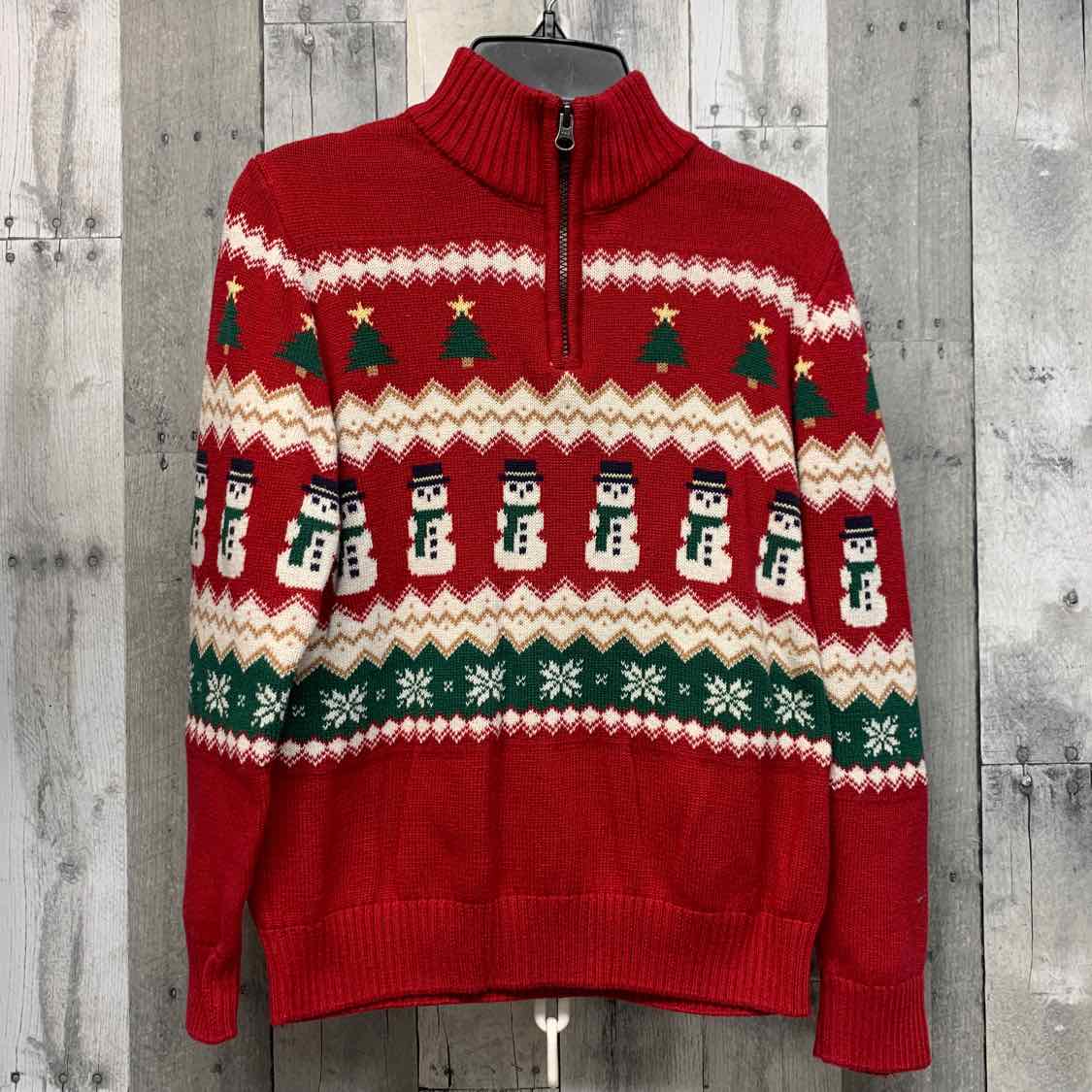 Size 10/12 Red Graphic Children's Place Sweater