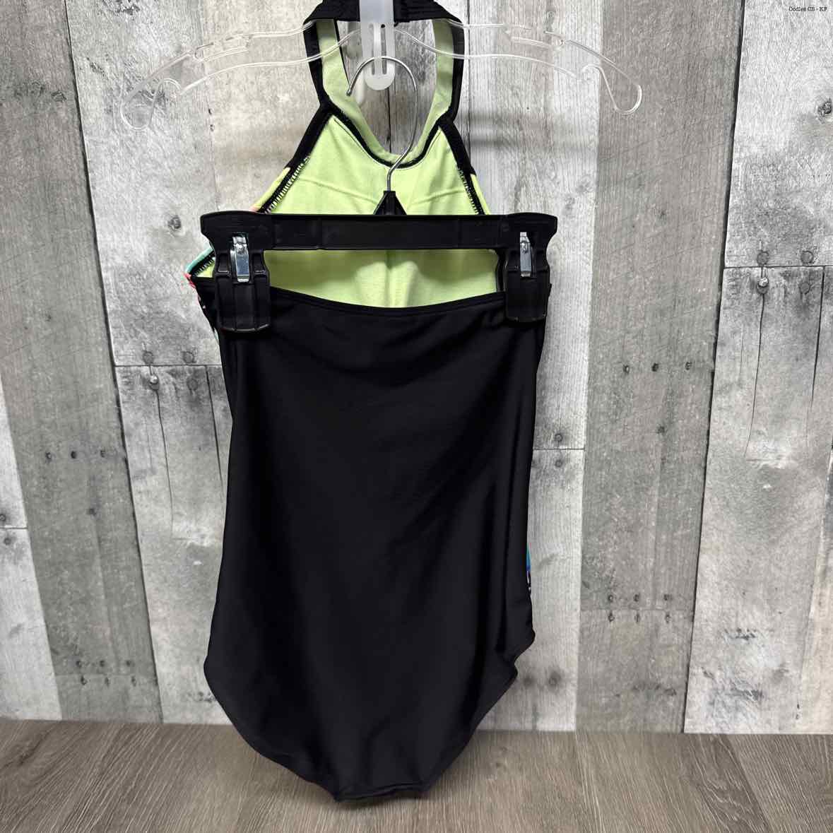 Size 10 Black Justice Swim Suit - 1pc