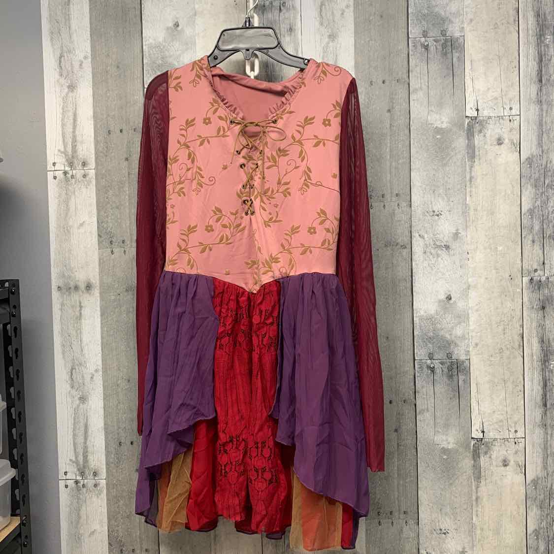 Spirit Purple/Red Size 14/16 Halloween Costume - Big Kid