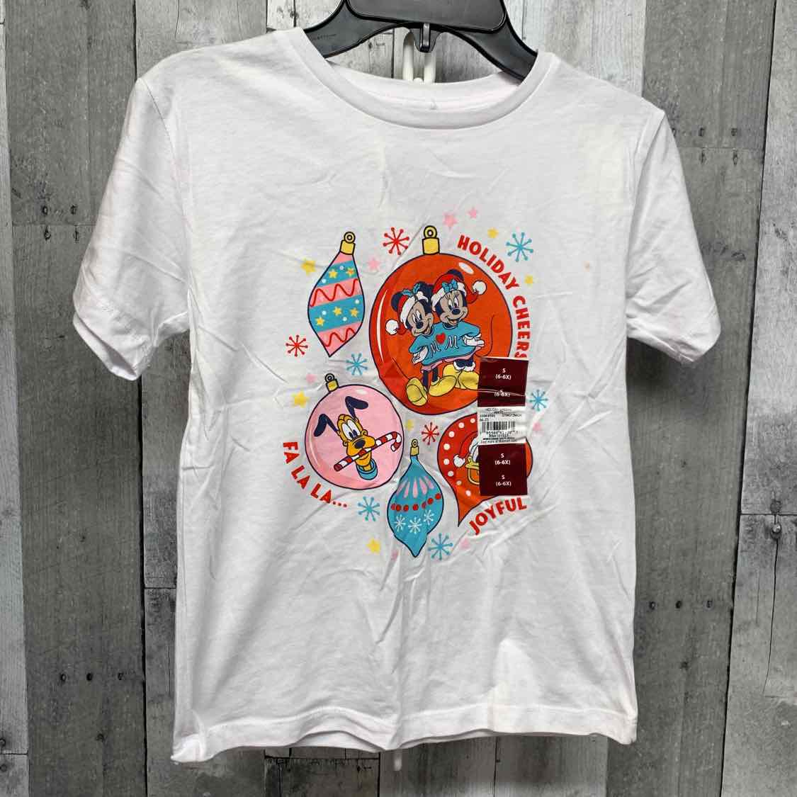Size Small White Graphic Disney T Shirt