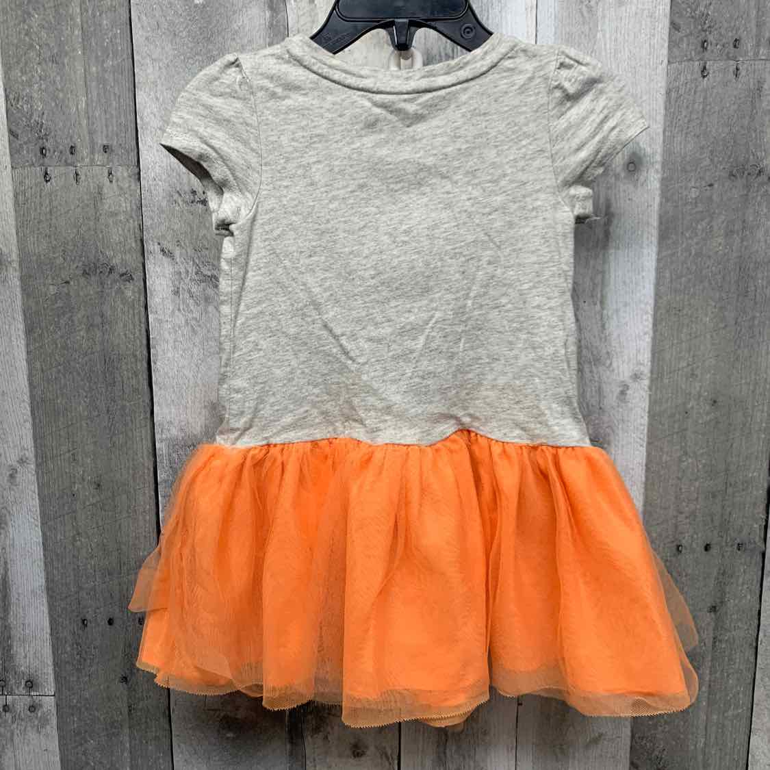 Size 18-24 Months Gray/Orange Gymboree Dress