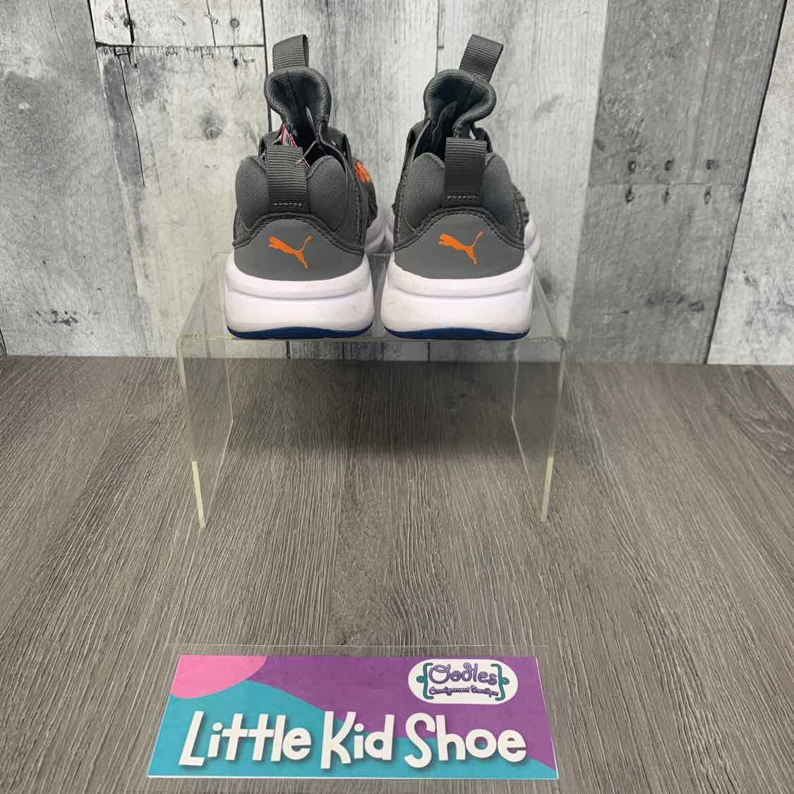 Size 11 Gray/Orange Puma Sneakers
