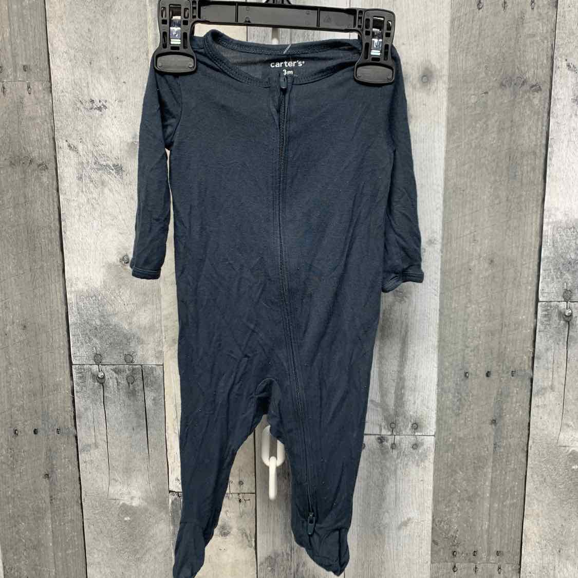 Size 3 Months Gray Carter's Footy PJs