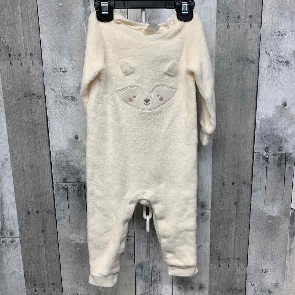 Size 12 Months White Graphic Carter's Romper