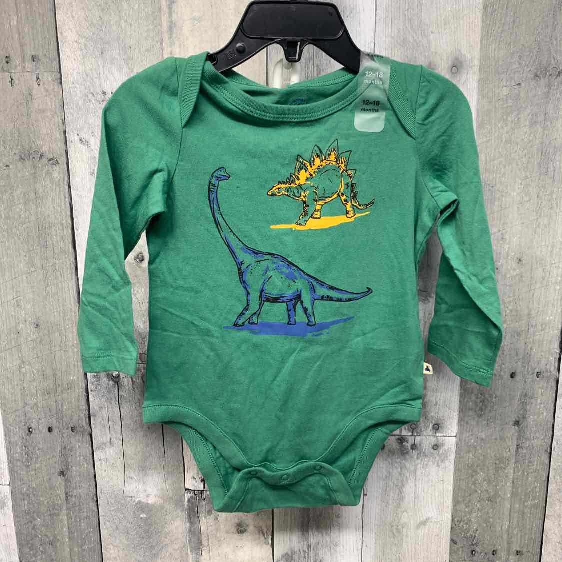 Size 12-18 Months Green Graphic Gap Bodysuit